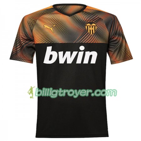 Billige Fotballdrakter Valencia Bortedraktsett 2019/20 Kortermet